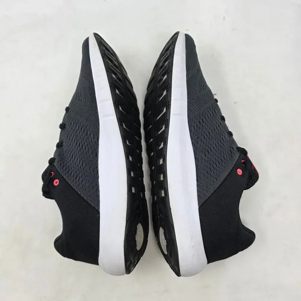 Under Armour Black Pink Athletic Sneakers Running Shoes Womens US 10